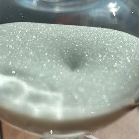 Nice glass 30min hourglass timer white - Picture 4 of 5